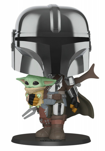 Mandalorian, The Child (#380 The Mandalorian with the Child), STAR WARS: The Mandalorian, Funko, Pre-Painted